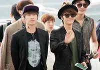 Foto-Foto Super Junior di Bandara Incheon Menuju Indonesia