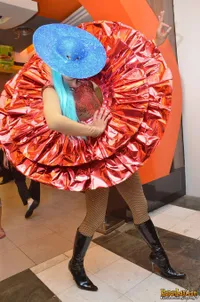 Foto Flashmob Fans Lady Gaga di indonesia - Kreativitas Unik