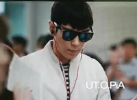 Foto Foto G Dragon dan TOP Big Bang di Bandara Incheon