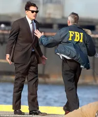 Foto Leonardo DiCaprio Syuting THE WOLF OF WALL STREET