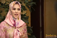 Foto Penampilan Angel Lelga Pasca Mantap Berhijab