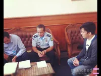 Foto Penandatanganan Pembebasan Bersyarat Ariel