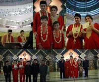 Foto Pencatatan Pernikahan Anji dan Wina