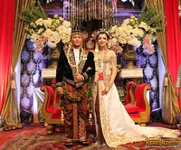 Foto Resepsi Pernikahan Pangeran Tedjo - Reisa Kartikasari
