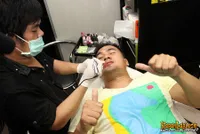 Foto Saipul Jamiell Sulam Bibir di Ali Tattoo Sulam
