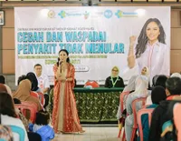Gagal Lolos Jadi Anggota DPR RI, Krisdayanti Akan Lanjutkan Kewajibannya Hingga Akhir Masa Jabatan, Tetap Blusukan Ke Posyandu - Kunjungi Kembaran