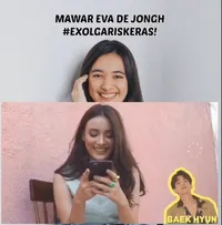 Gaya Pacaran Idaman Kpoppers, Potret Mawar de Jongh Si EXO-L Garis Keras yang Bikin Bryan Domani Cari Tahu Soal Baekhyun