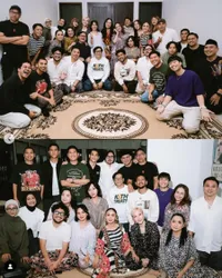 Gemakan VISI di Media Sosial, Potret Sederet Musisi Papan Atas Rayakan Buka Bersama di Rumah Ariel NOAH