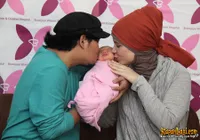 Galeri Foto Kelahiran Anak Indra Bekti - Dafania Sahira Indra Bekti