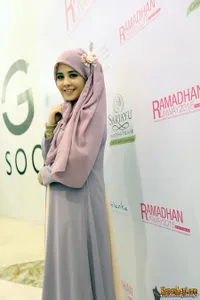 Gaya Hijab Cantik Risty Tagor di Ramadhan Runway 2015