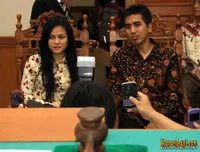 Gugun Gondrong di Pengadilan Agama Jakarta Selatan