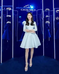 Hadiri Event Chaumet di Singapura, 7 Potret Song Hye Kyo Tampil Secantik Boneka Barbie