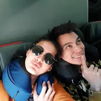 Honeymoon Baim Wong & Paula, Seru Bareng Keluarga Lukman Sardi