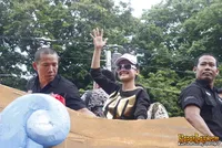 Hebohnya Para Fans Sambut Julia Perez di Semarang