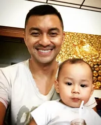 Indah & Cute, Kebersamaan Anjasmara - Dian Nitami Bersama Cucu
