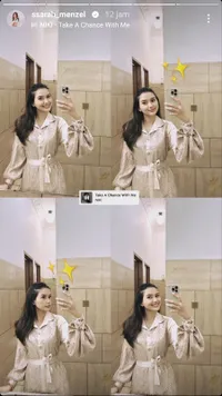 Indahnya Toleransi, 10 Potret Sarah Menzel Hadiri Pengajian Jelang Kelahiran Anak Aurel Hermansyah - Pakai Kerudung Meski Beda Agama