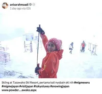 Ini Dia Selebriti Yang Habiskan Liburannya di Jepang, Siapa Saja?