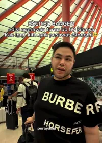 Ivan Gunawan Turun Berat Badan 50 Kg, Bahagia Duduk di Kursi Ekonomi Pesawat