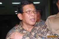 Ibunda Arumi Bachsin di Gedung LPSK
