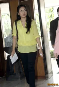 Ima Risma Usai Sidang di Pengadilan Negeri Tangerang