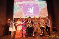 Indra Bekti dan Aming di Preskon Indonesia Menari 2013