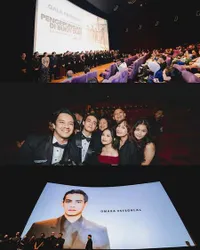 Jadi Pasangan yang Saling Support, Potret Mesra Prilly Latuconsina dan Omara Esteghlal di Gala Premiere 'PENGEPUNGAN DI BUKIT DURI'