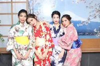 Jedar & Girl Squad Pemotretan Bareng Pakai Kimono di Sauna