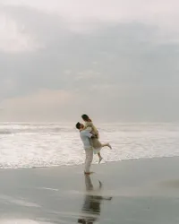 Joanna Alexandra Prewedding Bareng Immanuel di Bali, Romantis