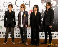 Jelang Konser - Konferensi Pers L Arc en Ciel di Indonesia 2012