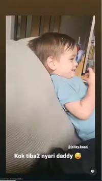 Kangen Sang Ayah, Intip 11 Potret Koa Anak Celine Evangelista Panggil-panggil Stefan William yang Bikin Netizen Miris