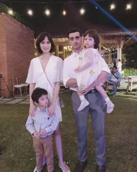 Kebersamaan River & Clover Anak Fachri Albar - Renata Yang Kompak