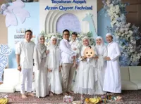 Kenalkan ke Keluarga, Ayu Ting Ting Ajak Kevin Gusnadi ke Aqiqah Anak Syifa