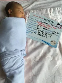 Kimberly, Bayi Magdalena Yang Berpipi Gembul Menggemaskan