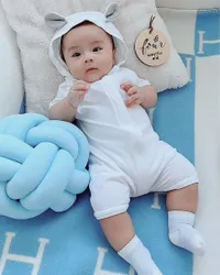 Kini Berusia 4 Bulan, Intip Potret Baby Abe Anak Momo Geisha yang Makin Ganteng Menggemaskan