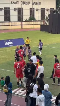 Kronologi Perdebatan El Rumi dan Syamsir Alam di Laga Colossus FC Vs Selebritis FC