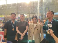 Kuras Tenaga di 2 Final Berbeda, Raffi Ahmad dan Thoriq Halilintar Juara Padel di TOSI Season 4