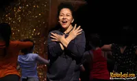 Keceriaan Camelia Malik di Teater Jakarta