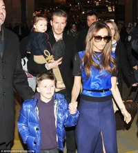Keluarga Beckham Fashionable di Ulang Tahun Cruz Beckham