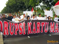 Ki Kusumo Pimpin Demo Anti Korupsi