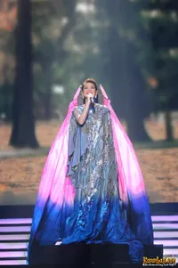 Kostum Kupu-Kupu Bunga Citra Lestari di HUT TransMedia