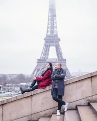 Lanjut Honeymoon di Paris, Afif Kalla- Tistha Nurma Romantis Abis