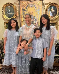 Lebaran Perdana Nadia Mulya Usai Cerai, Bahagia dengan Anak-anak - Masih Akur dengan Mantan Suami