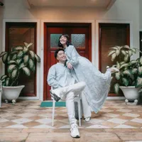 Lebaran Tanpa Vidi Aldiano, Harry Kiss Kenang Tradisi Foto Unik Bertema