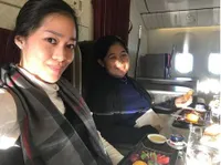 Libur Tahun Baru, Gracia Indri Ajak Sang Ibu Tamasya ke Jepang