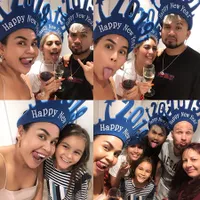 Liburan Akhir Tahun Melaney Ricardo, Kocak dan Penuh Warna
