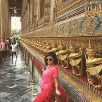 Liburan Seru Meisya Siregar di Thailand
