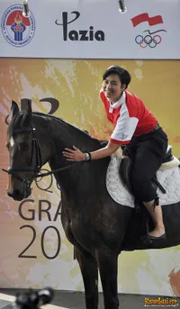 Larasati Gading Pazia Equestrian Grandprix 2011