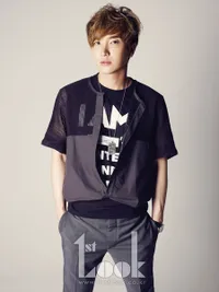 Leeteuk - Yunho - Krystal dan Seohyun di Majalah 1st Look