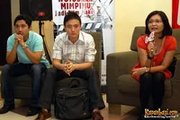 Lukman Sardi di Preskon LA Lights Indie Movie 2009