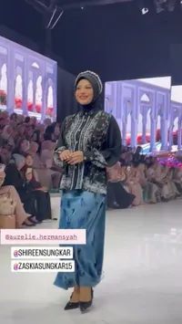 Makin Langsing, Ini Potret Aurel Hermansyah Catwalk - Cantiknya Bikin Pangling